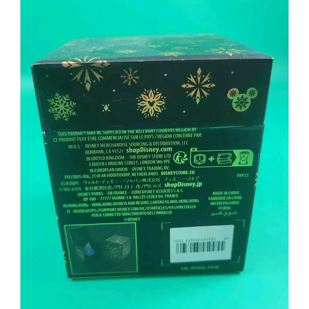 Disney Parks Sketchbook Ornament Cinderella Castle Engagement Ring Box - New